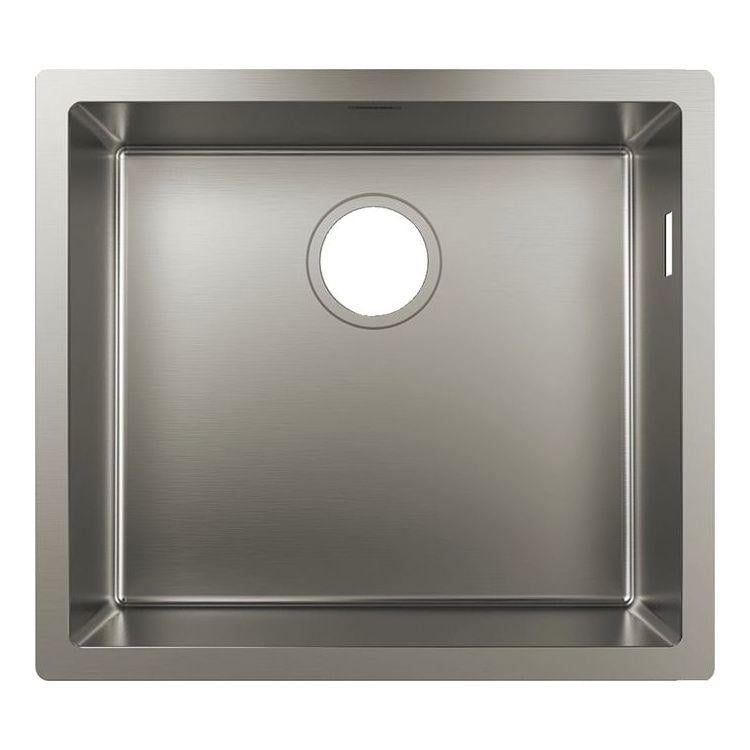 Мийка кухонна Hansgrohe S719-U500 під стільницю 550х450 мм сталь Stainless Steel (43427800)