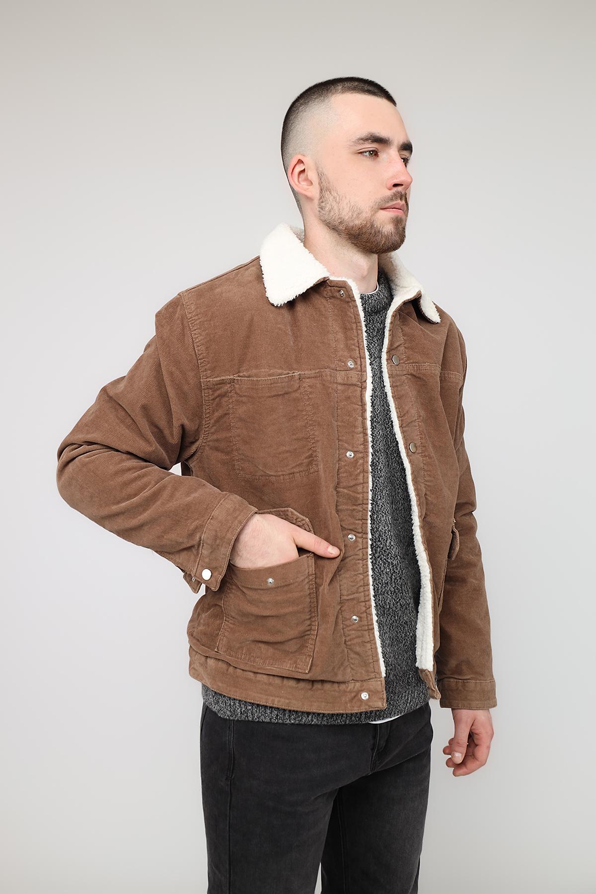 Куртка мужская цвет бежевый 50 ЦБ-00286646