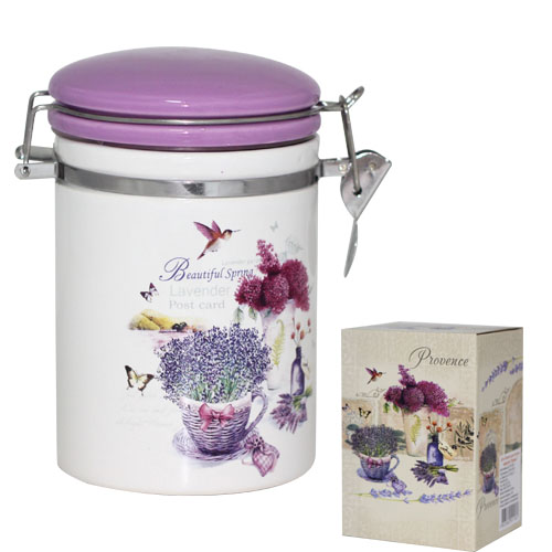 Емкость для сыпучих продуктов SNT Прованс d 9,5 см h 11 см 750 мл (629-6)