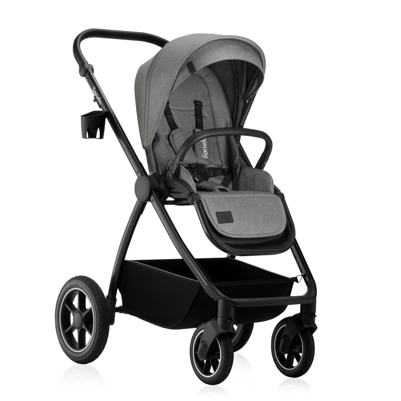 Коляска універсальна Lionelo MERIL 2в1 Stone Grey - фото 3