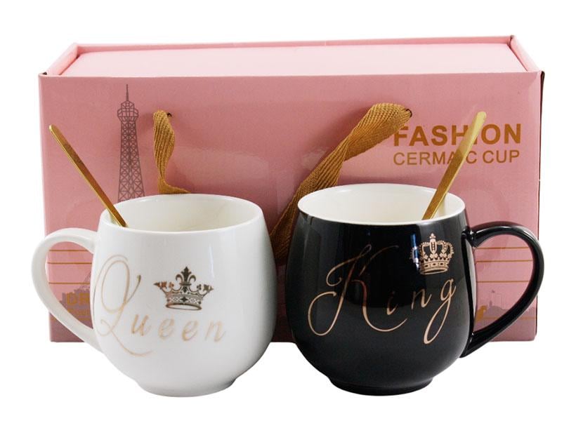 Набір чашок Interos порцелянові 2 шт. 350 мл (212)