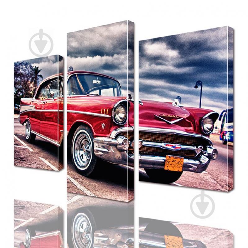 Модульная картина ArtStar Машина ADA0015_3 размер 120 х 180 см