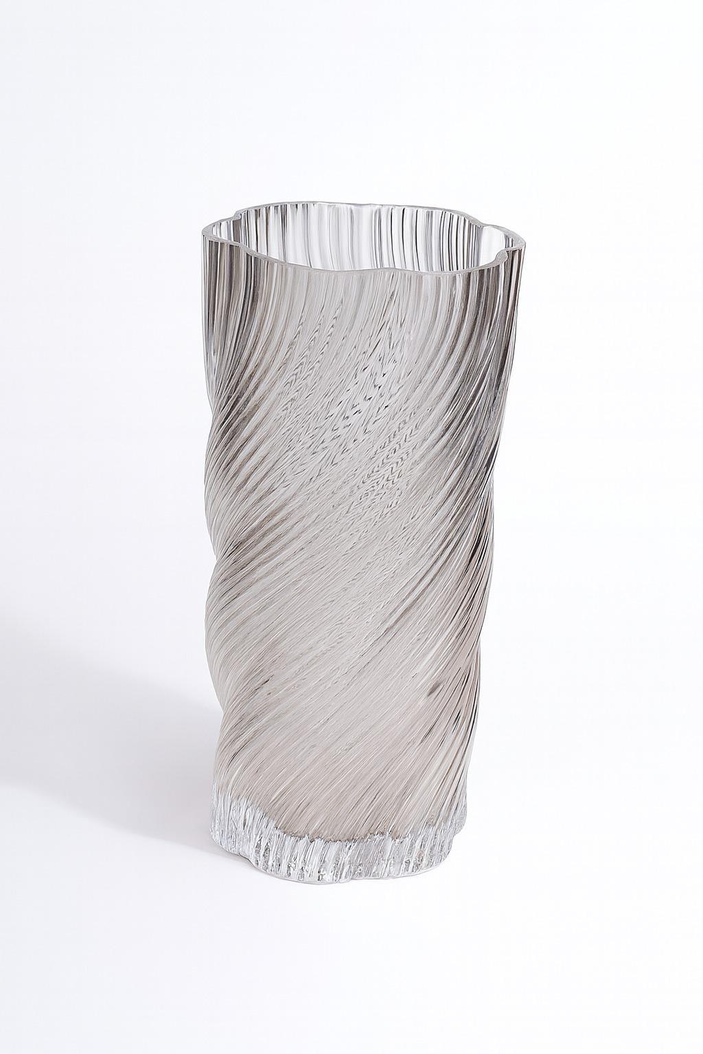 Ваза стеклянная 11,5х25 см (R35317)