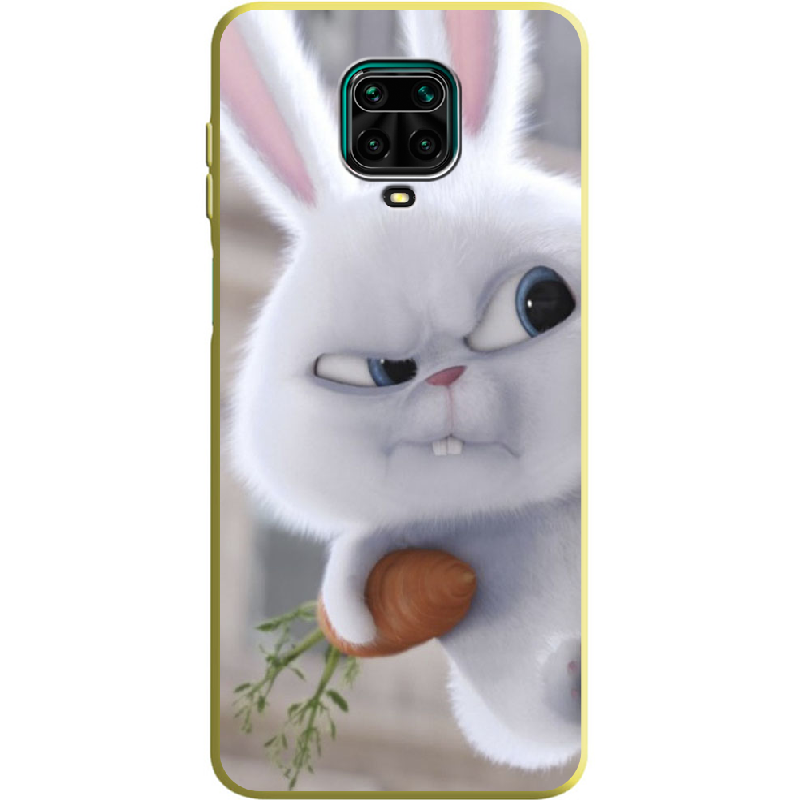 Чехол Boxface Xiaomi Redmi Note 9S Rabbit Snowball Желтый силикон (39475-up1116-39918)