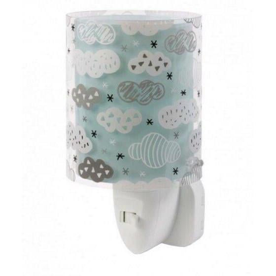 Дитячий нічник у розетку Dalber Clouds 41415H Green Дитячий нічник у розетку Dalber Clouds 41415H Green