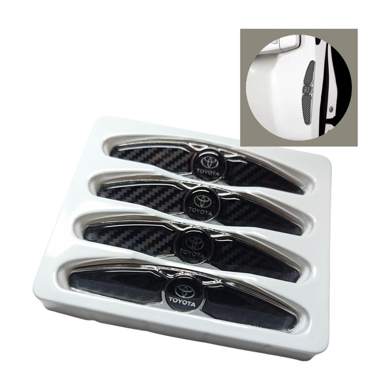 Полосы дверей противоударные Toyota металлические Черный (2402365896) - фото 4 Полосы дверей противоударные Toyota металлические Черный (2402365896) - фото 4