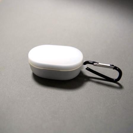 Чохол з карабіном для навушників Xiaomi AirDots White - фото 2