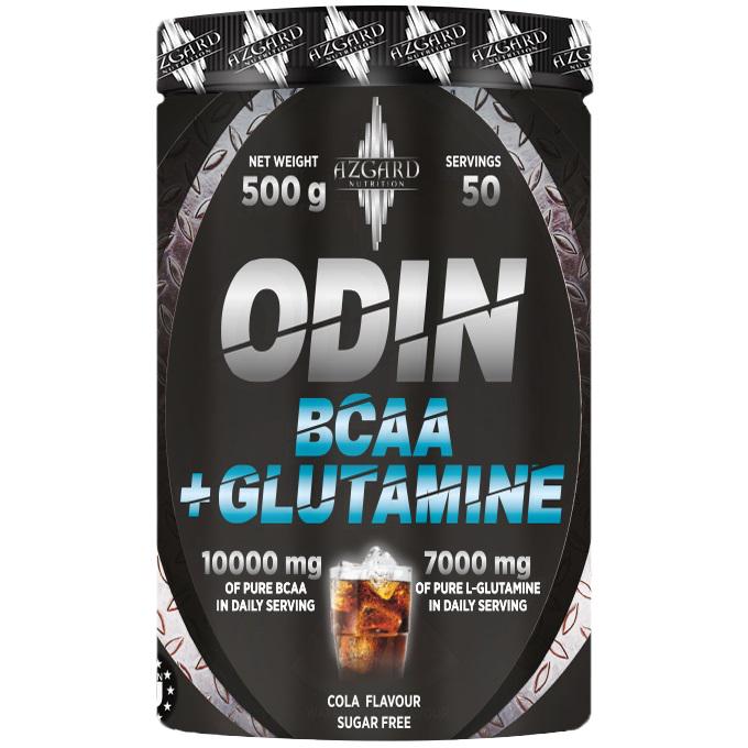 Аминокомплекс для спорта Azgard Nutrition ODIN Bcaa+Glutamine 500 г 50 порций Cola