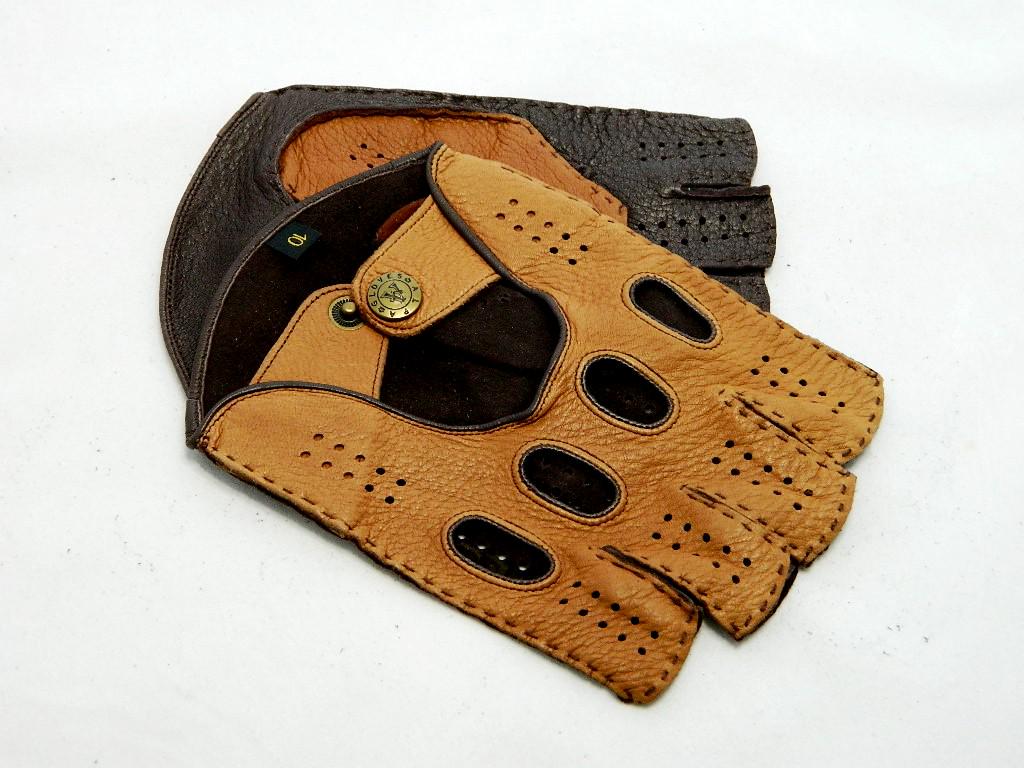 Перчатки мужские Alpa Gloves 1010-18 автомобильные натуральная кожа р. 10 Коричневый (28595419)