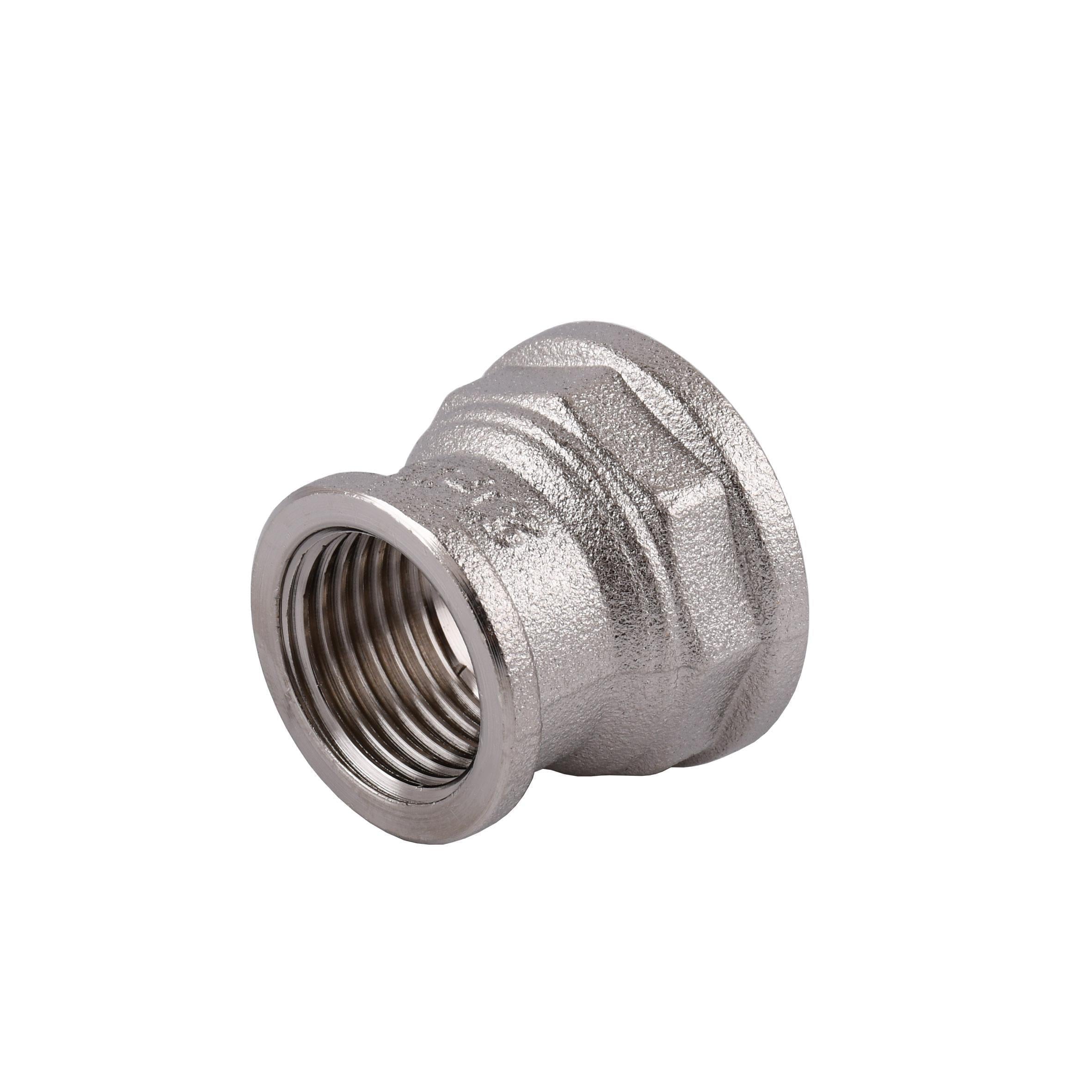 Муфта редукционная Optimum NM431L 3/4"x1/2"ВВ никелированная (000030780)