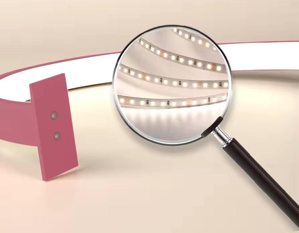 Лампа-півмісяць настільна безтіньова LED HQ-80x 82 см на 70 Вт Рожевий - фото 6 Лампа-півмісяць настільна безтіньова LED HQ-80x 82 см на 70 Вт Рожевий - фото 6