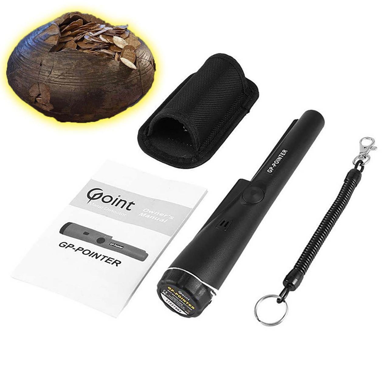Металлоискатель ручной GP Pointer от батарейки Black (id_96557) - фото 8 Металлоискатель ручной GP Pointer от батарейки Black (id_96557) - фото 8
