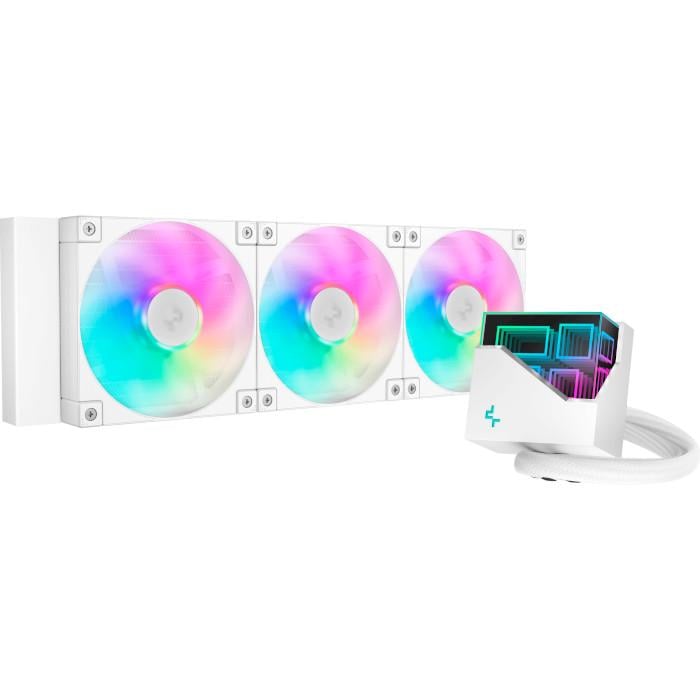 Система водяного охлаждения DeepCool Gammaxx LT360 360 мм ARGB White (R-LT360-WHAMNC-G-1)