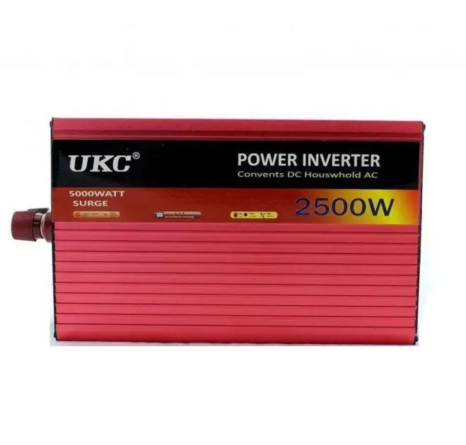 Инвертор UKC AR 2500W 12V-220V с функцией плавного пуска и USB