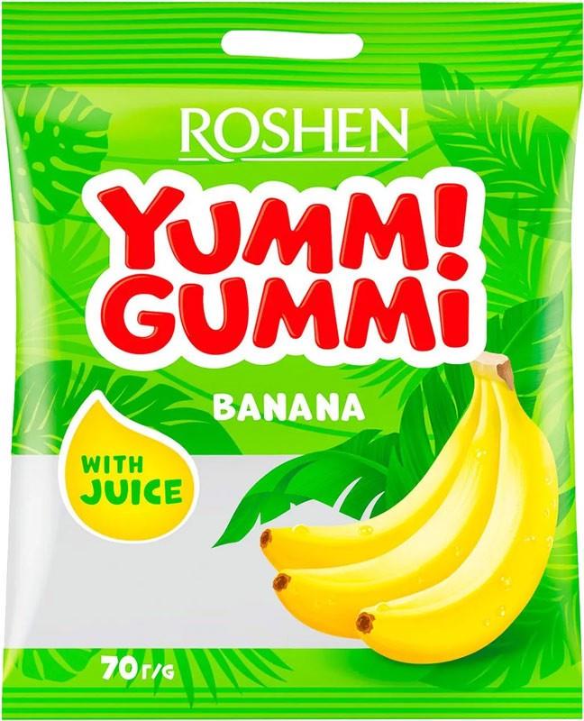 Цукерки желейні Yummi Gummi Banana Land 70 г (2313760556)