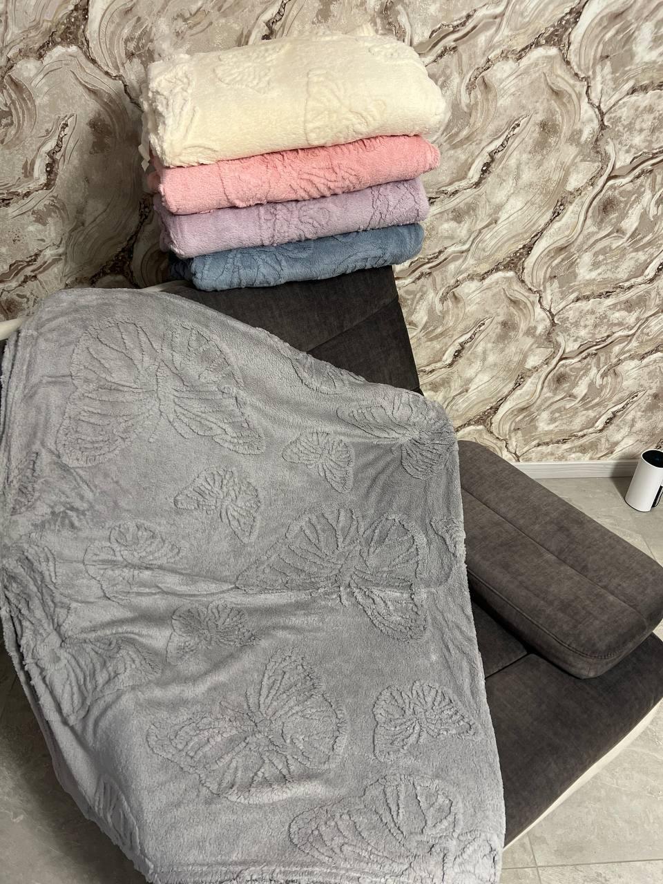 Плед плюшевий 3Д на диван 200х230 см Сірий (П4К-Mpled003-03) - фото 3 Плед плюшевий 3Д на диван 200х230 см Сірий (П4К-Mpled003-03) - фото 3