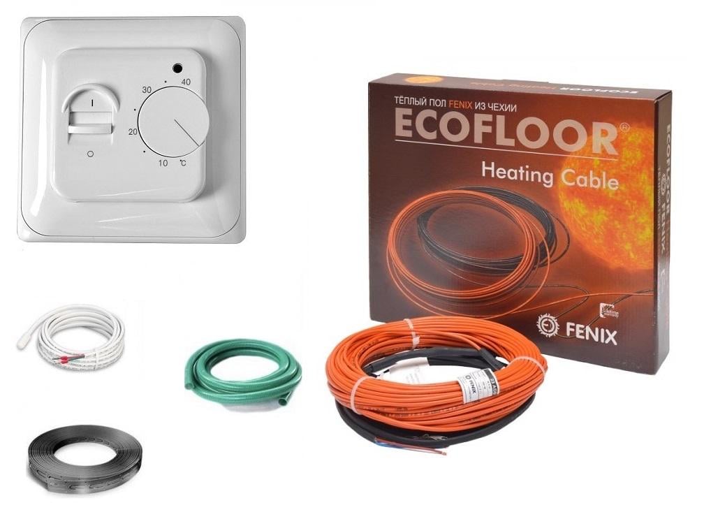 Теплый пол Fenix ​​ADSV 18 2600 Вт 149,6 м 15-19 м² с механическим терморегулятором (54333)