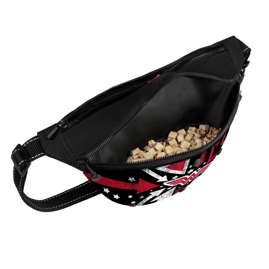 Поясна сумка Waudog Family для корму та аксесуарів Чудо-жінка 1 33x17x10 см Black-Red (1533-0158) - фото 3 Поясна сумка Waudog Family для корму та аксесуарів Чудо-жінка 1 33x17x10 см Black-Red (1533-0158) - фото 3