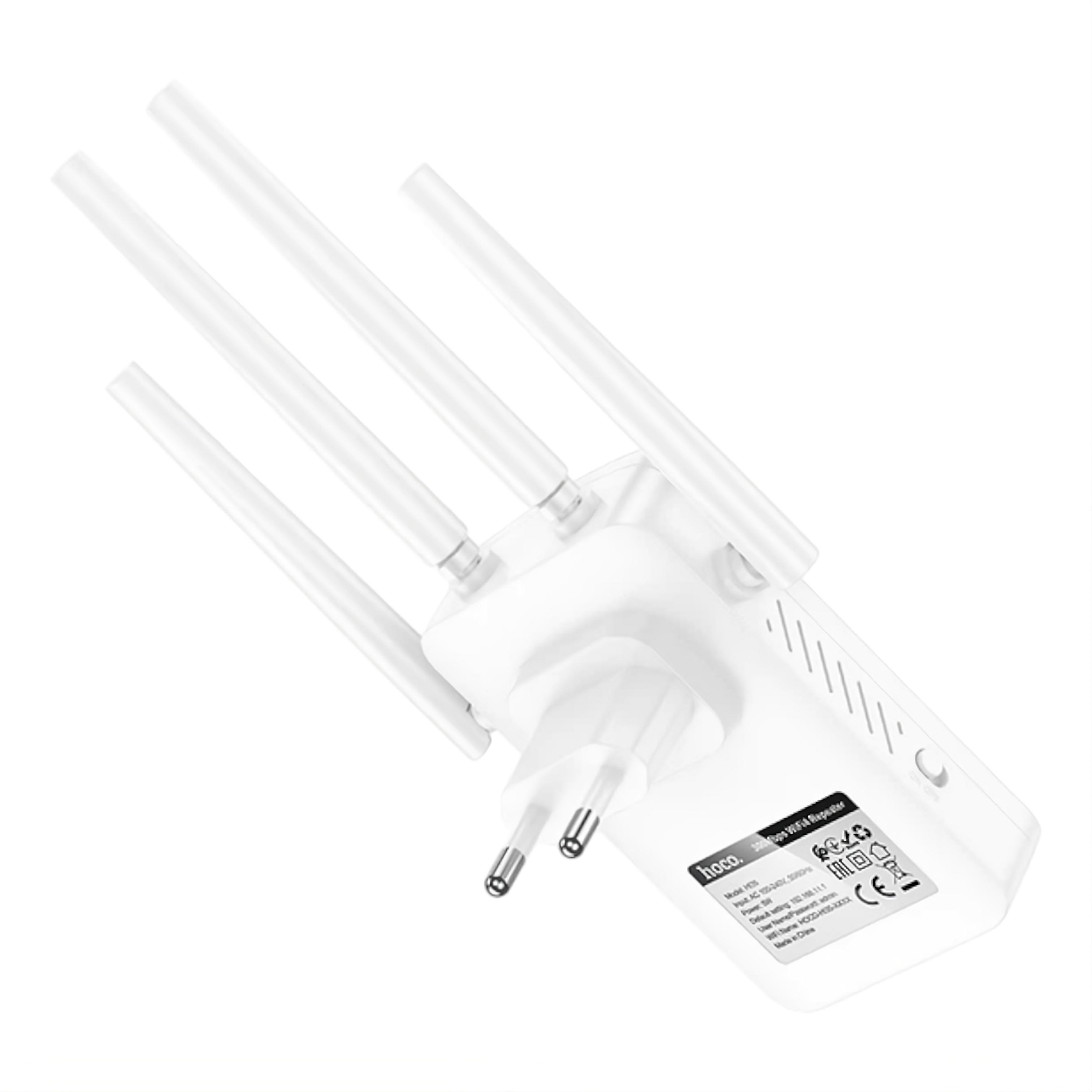 Ретранслятор Wi-Fi Hoco HI35 3000Mbps (30775380) - фото 4 Ретранслятор Wi-Fi Hoco HI35 3000Mbps (30775380) - фото 4