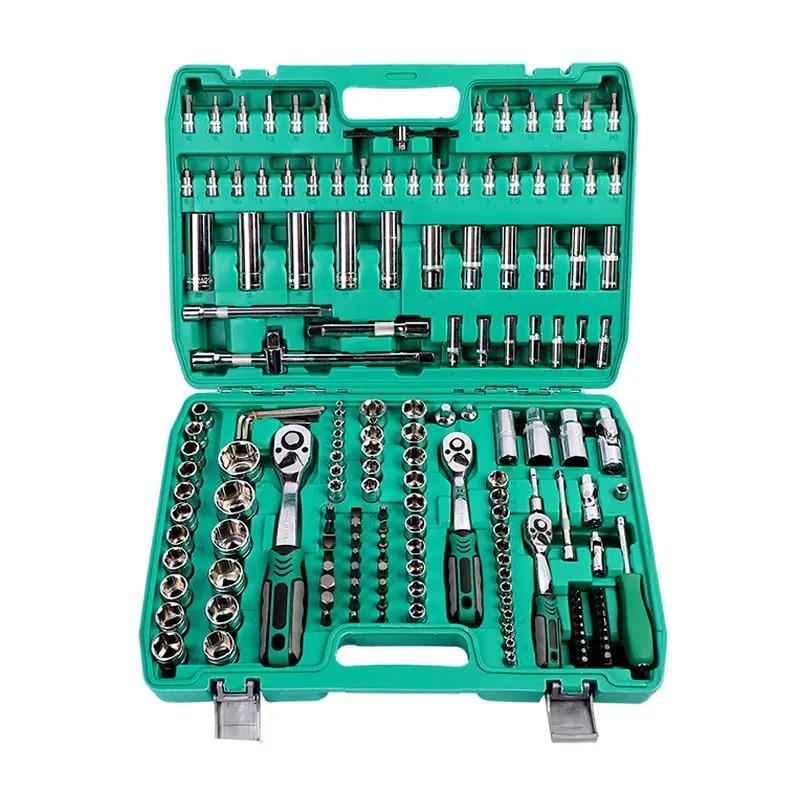 Набор инструментов Repair Tool хромованадиевая сталь 172 пр. Green (784779706)