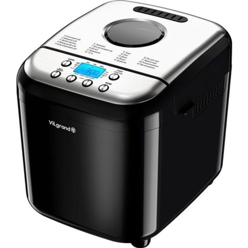 Хлібопічка ViLgrand VBM6091 600W Black (36826441)
