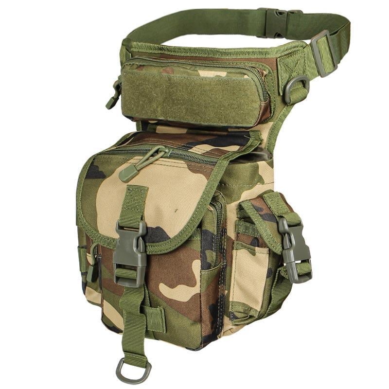 Сумка на бедро AOKALI Outdoor A90 Camouflage Green (1928385864)