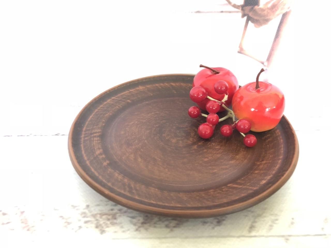 Тарелка из красной глины 20 см (300625595) - фото 5 Тарелка из красной глины 20 см (300625595) - фото 5