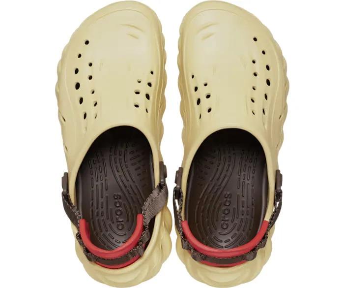 Сабо Crocs 207937-M Echo Clog р. M13/48/49 31 см Sesame (9750d88c) - фото 4
