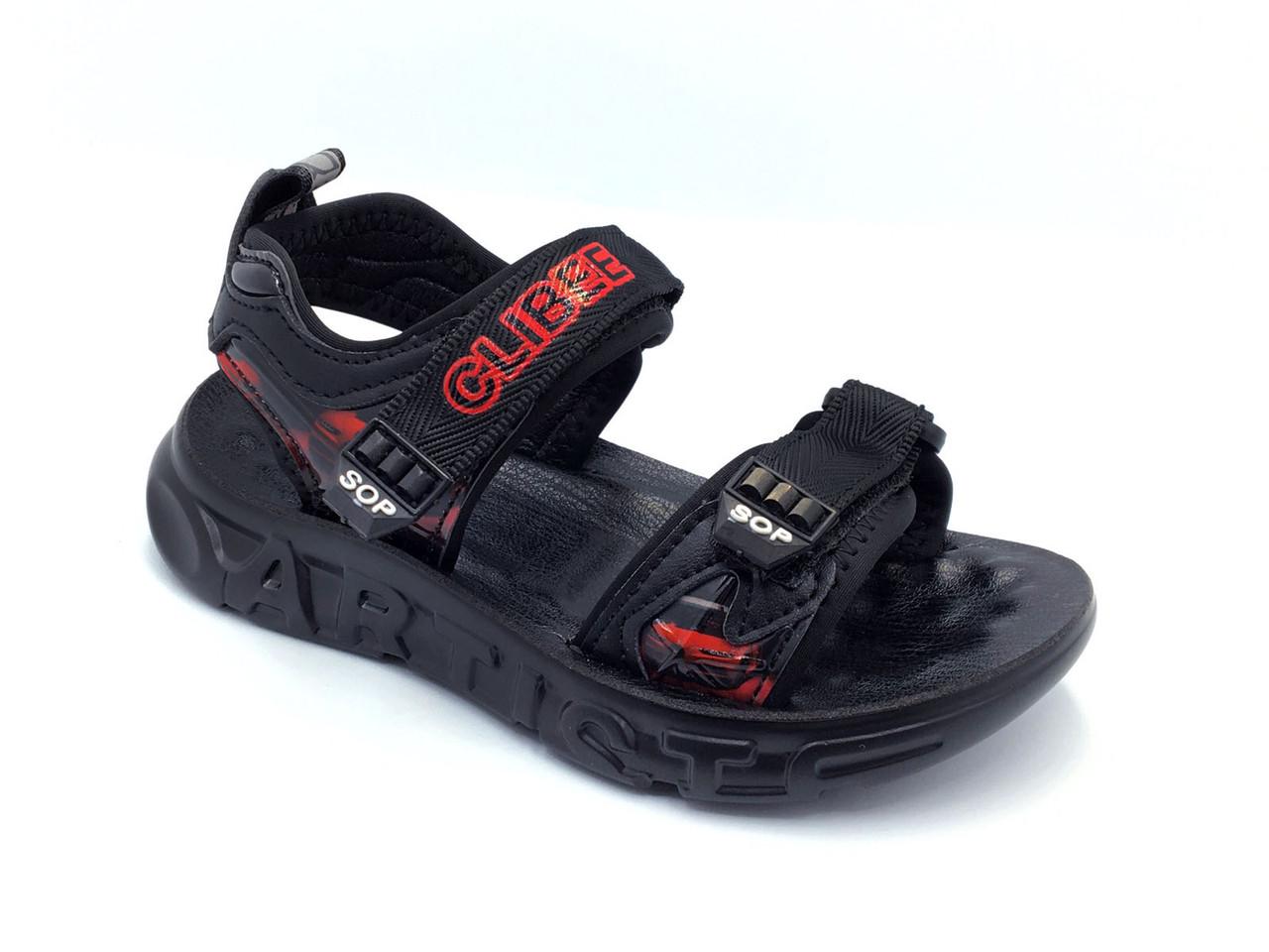 Сандалі для хлопчиків Clibee Z863A/26 р. 26 Чорний