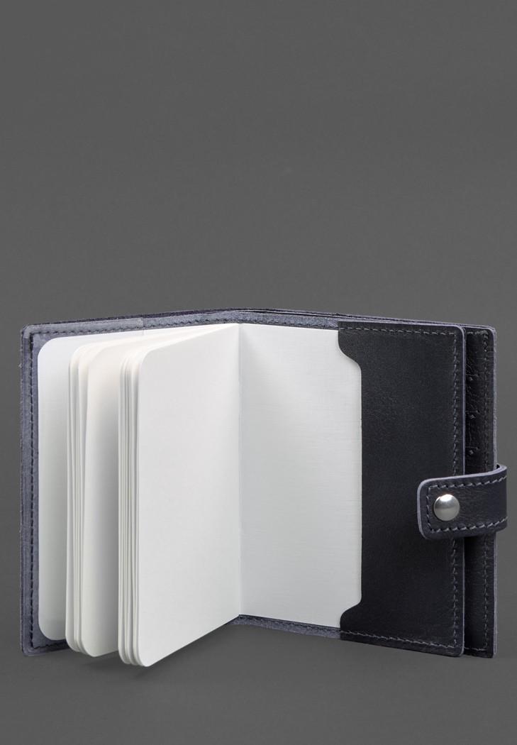 Переплет-портмоне кожаный на паспорт с гербом Украины 25.1 Темно-синий (A-028612) - фото 2 Переплет-портмоне кожаный на паспорт с гербом Украины 25.1 Темно-синий (A-028612) - фото 2