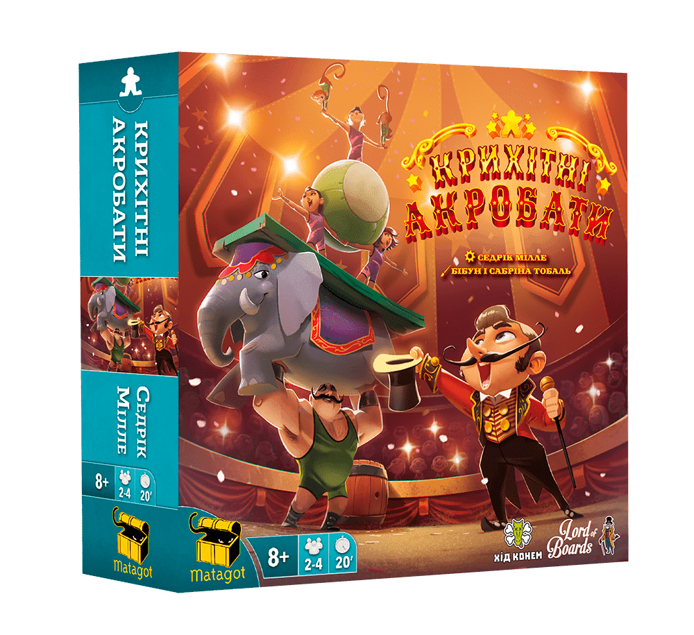 Настольная игра "Крихітні Акробати"