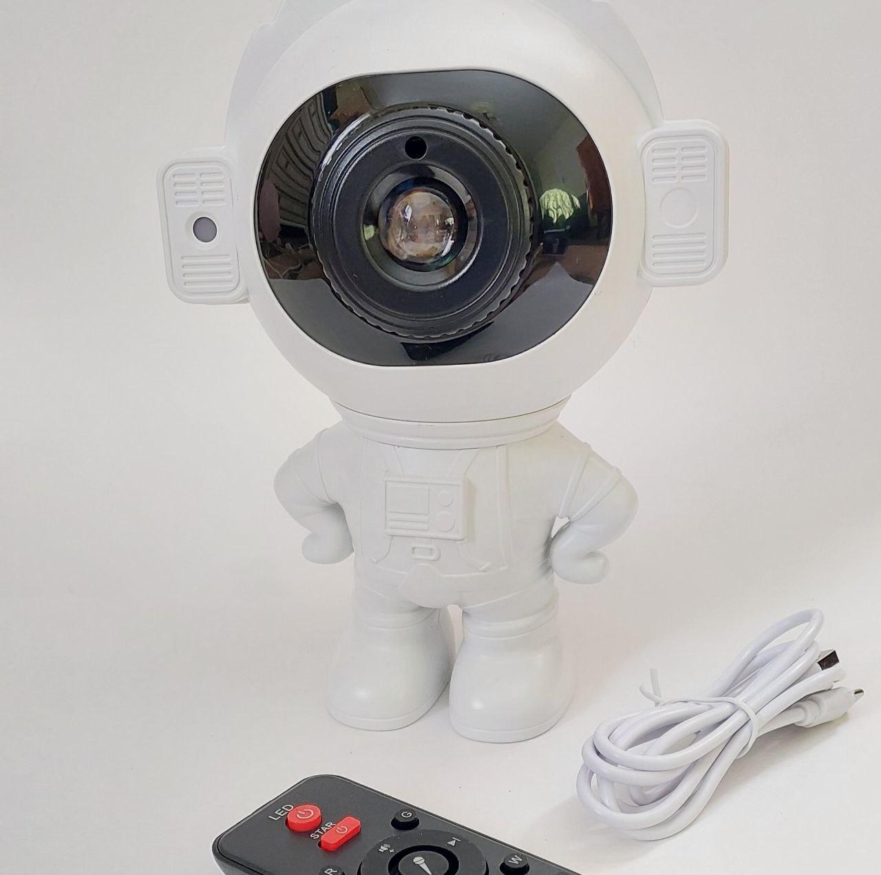 Проектор лазерный Астронавт Галактика с колонкой и пультом управления Проектор лазерный Астронавт Галактика с колонкой и пультом управления