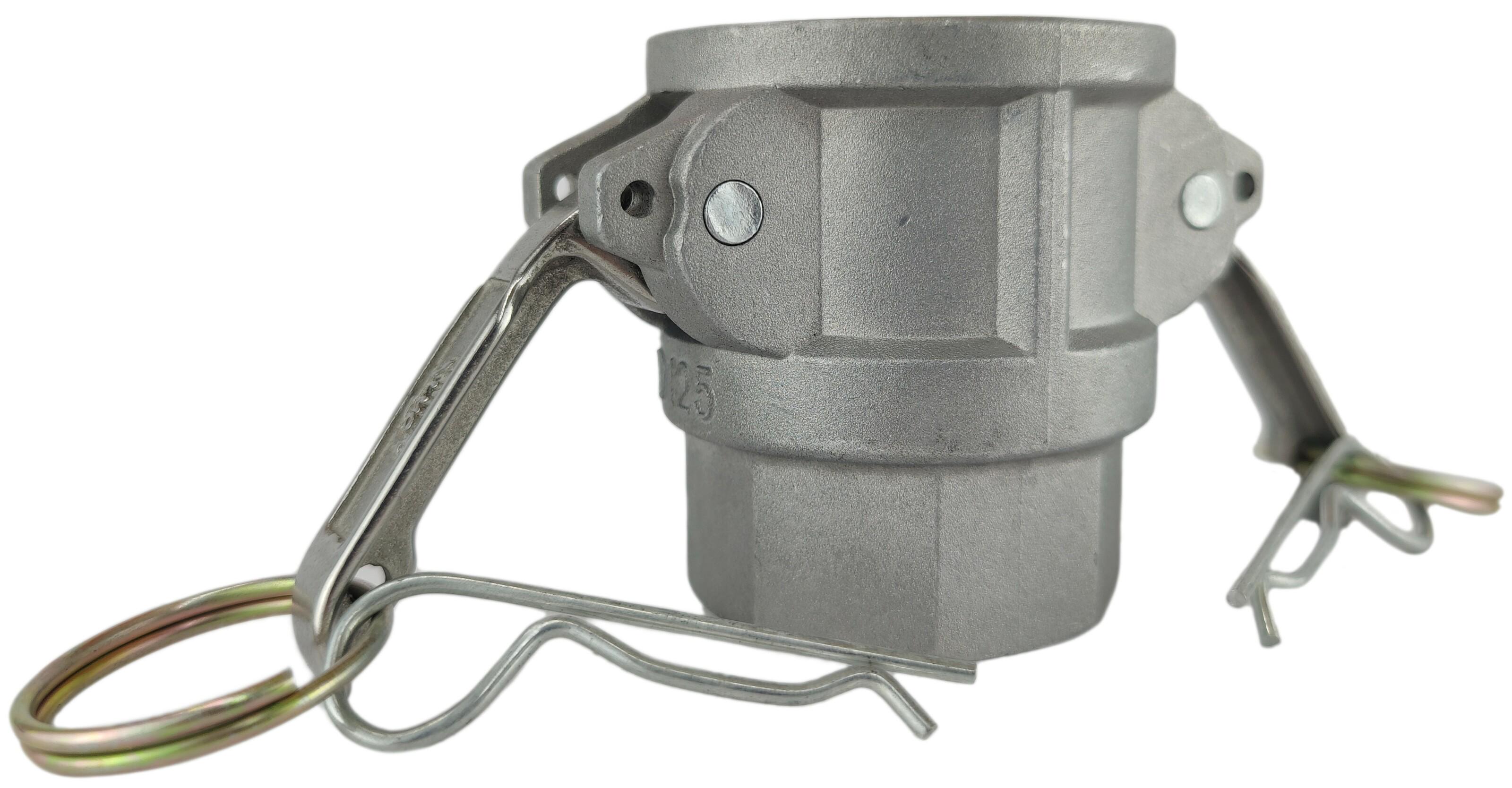 Муфта camlock тип D с внутренней резьбой BSPP ШРЗ алюминий D-125 1 1/4" (50230020)
