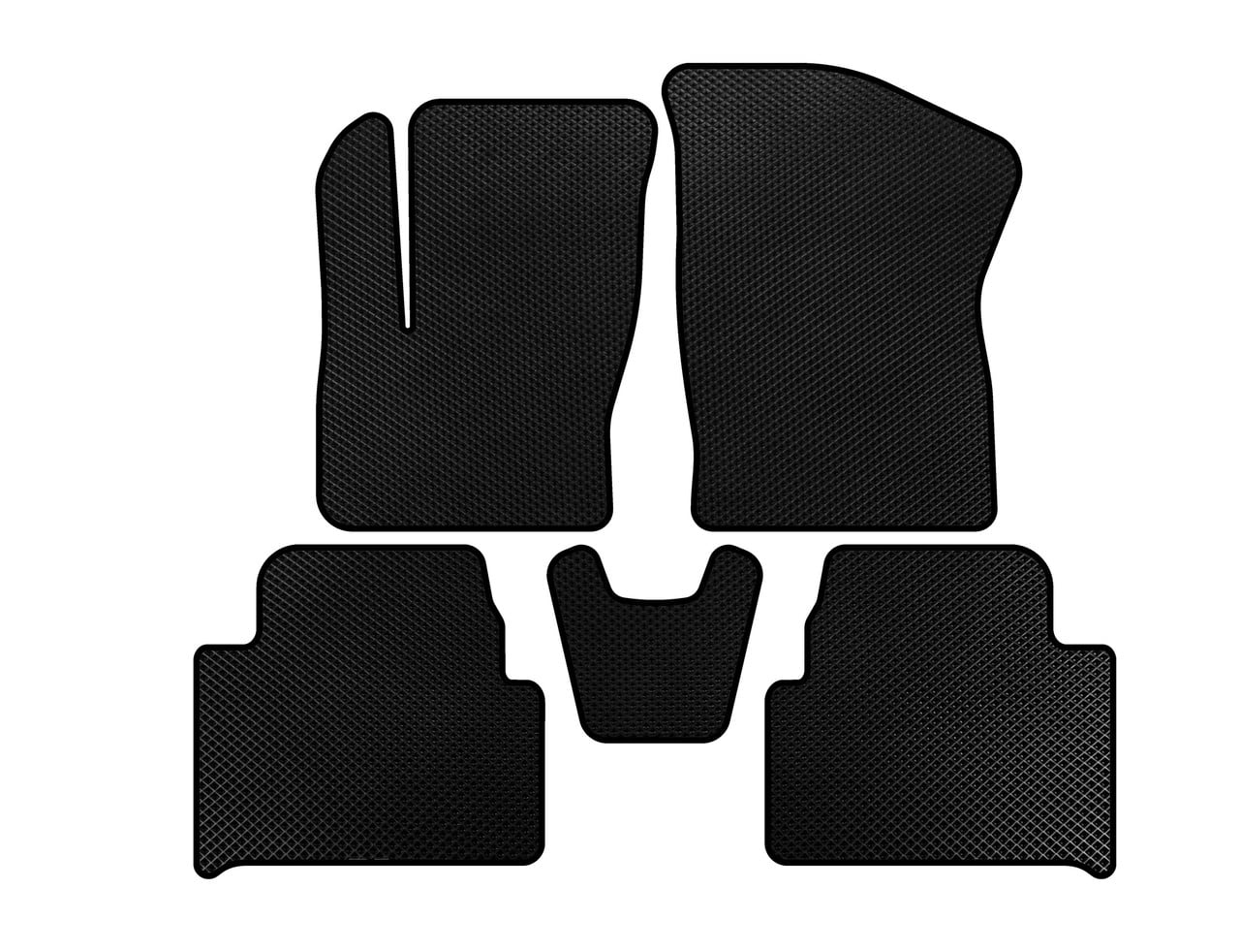 Автоковрики Digital Designs Ford C-Max I 2003-2010 5 шт. Черный (2531168408)