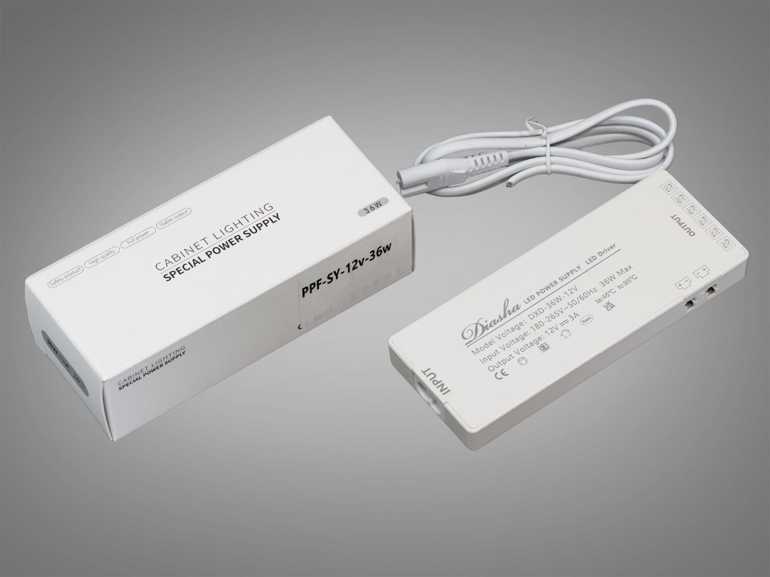 Управляемый блок питания тонкий для LED-ленты 12 В 36 Вт 3А (PPF-SY-12v-36w)