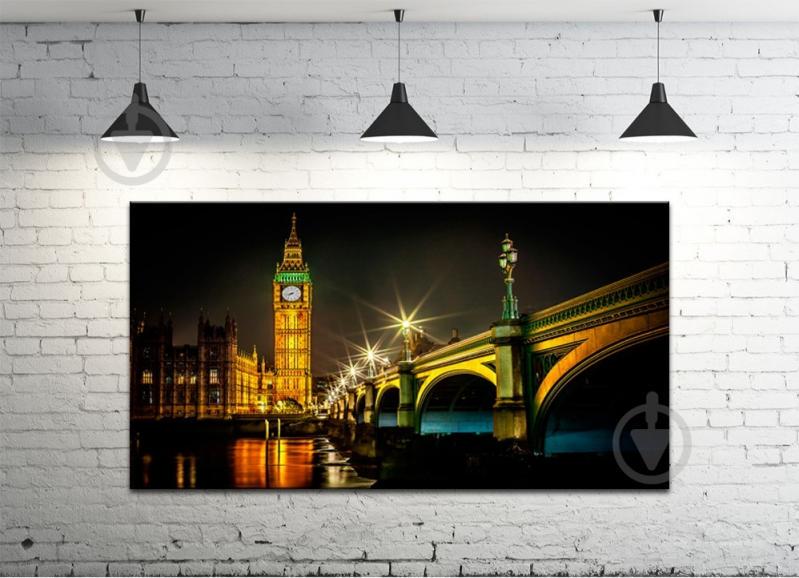 Картина на холсте ProfART S50100-g202 100 x 50 см Ночной город (hub_tbsp92998)