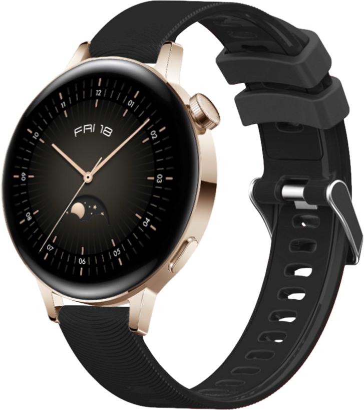 Ремешок Bend для Huawei Watch GT3 42 мм Black (26266-2B)