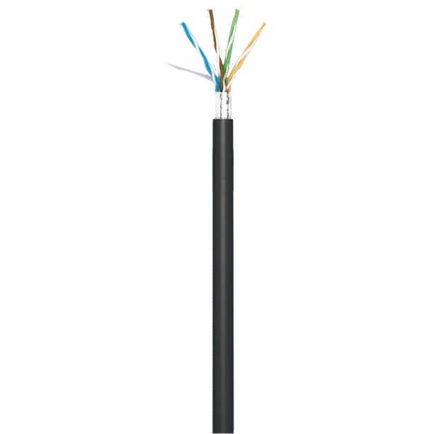 Кабель вуличний 4x2x0,51 F/UTP-Cat 5E 500 м OK-Net КППЕ-ВП 100 (3026364487)
