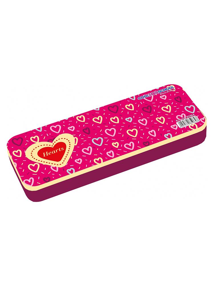 Пенал пластиковый Hearts Cool For School CF85964 (SKT000328555)