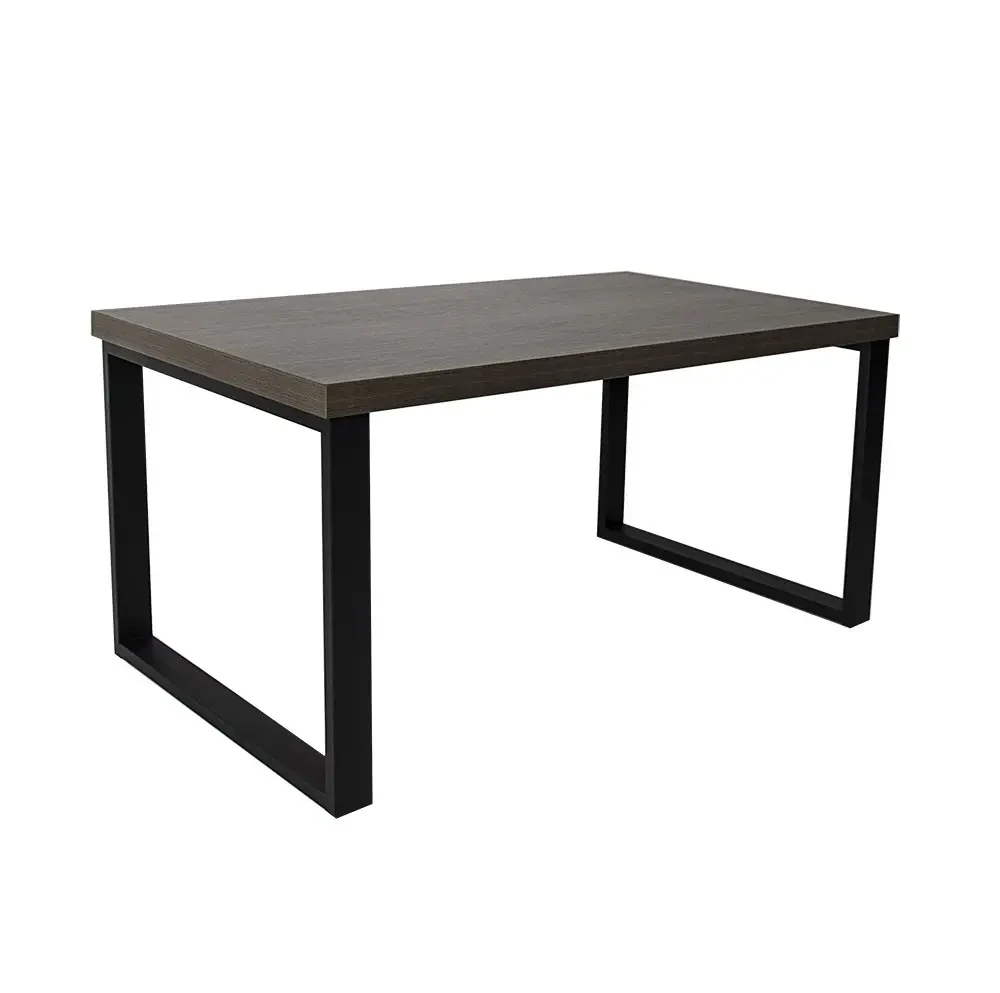 Обеденный стол LOFT FS499 широкий для кухни и столовой Черный (3075772674)
