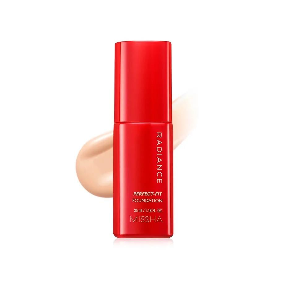 Тональная основа для лица устойчива Missha Radiance Perfect-Fit Foundation SPF 30 PA++ №23 Sand 35 мл (2740614831)