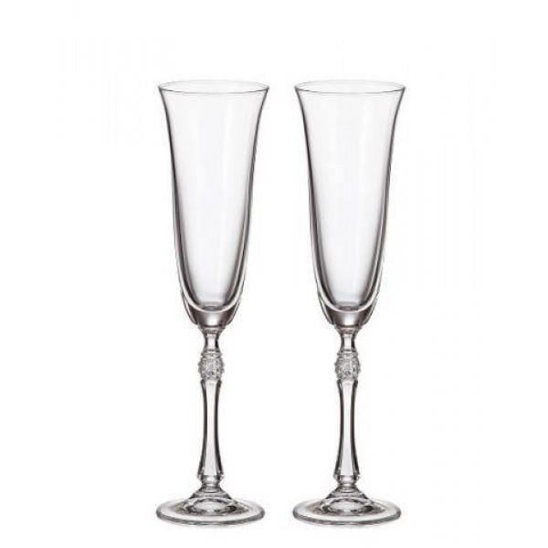 Набір келихів для шампанського Bohemia Parus 190 мл 2 шт.