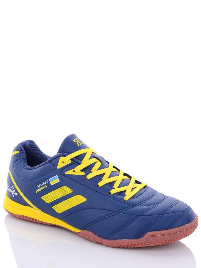 Футзалки на резиновой подошве Demax BN1924-8Z р. 41 Сине-желтый