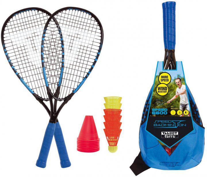 Набор для бадминтона Talbot Speedbadminton Set Speed 6600 (490116) Набор для бадминтона Talbot Speedbadminton Set Speed 6600 (490116)