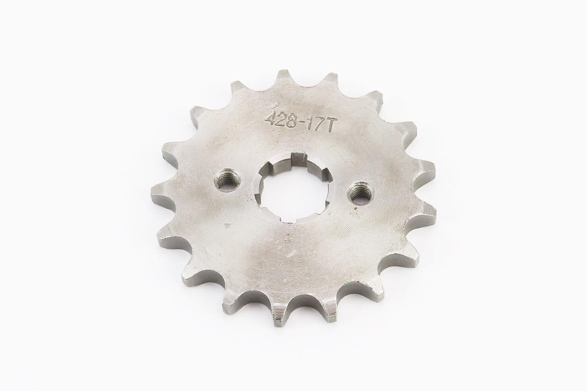 Звезда передняя к мотоциклу Viper-Zongshen V200-F2 V250-F2 с двигателями CG CB под цепь 428H 17T