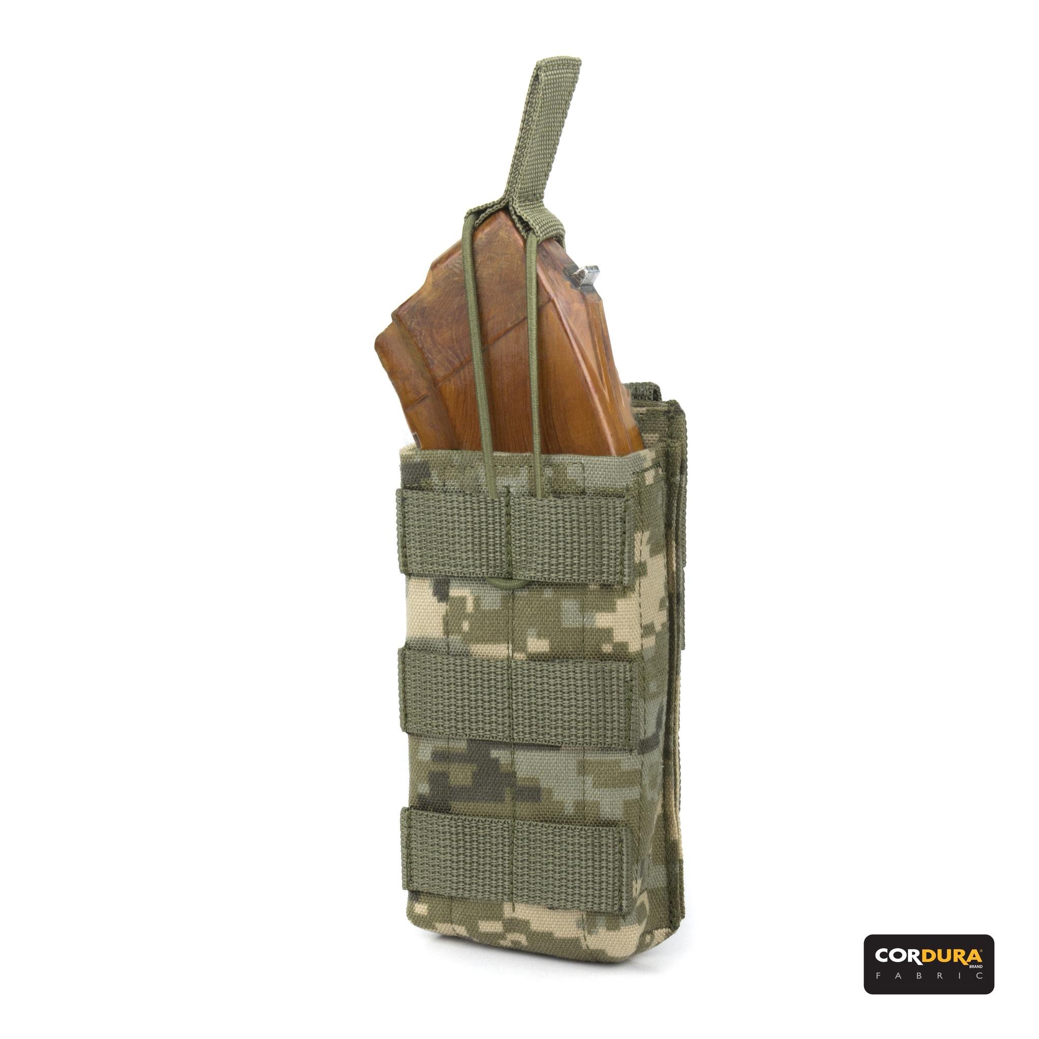 Подсумок для магазинов Dozen AK Magazine Pouch открытый Pixel MM14