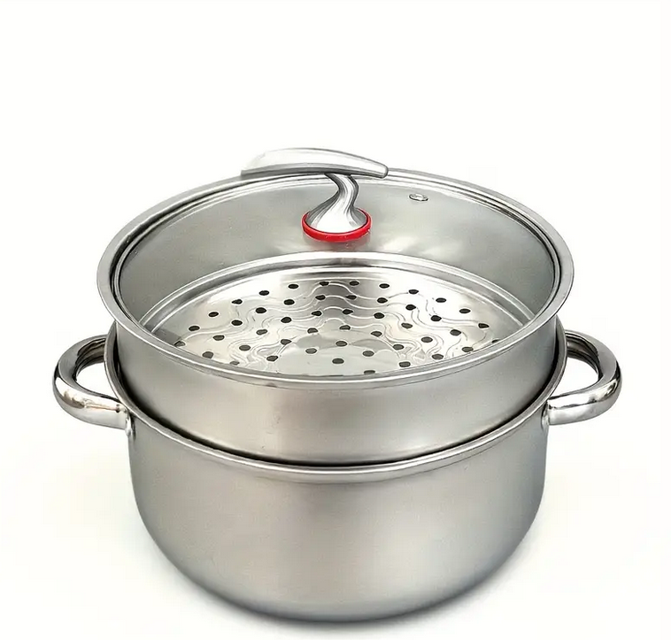 Кастрюля из нержавеющей стали 23,8 см (SAM-109)