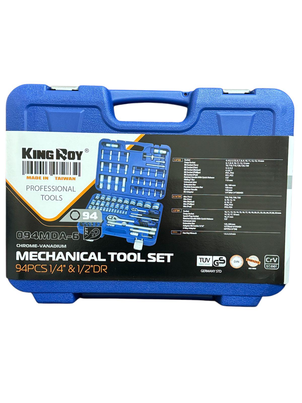 Набір інструментів KING ROY 6 гранний 94 пр. (30854) - фото 8