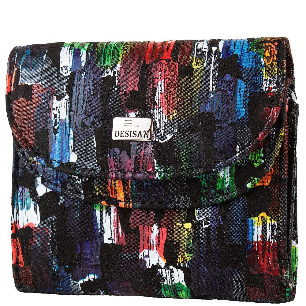 Кошелек женский кожаный DESISAN 4206 Разноцветный