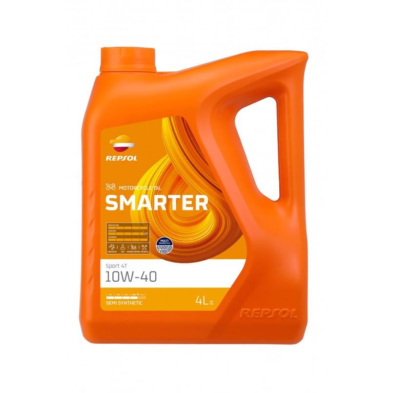 Масло моторное Repsol SMARTER SPORT 4T 10W-40 4 л